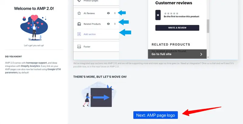 how to enable amp in shopify logo amp sheriff