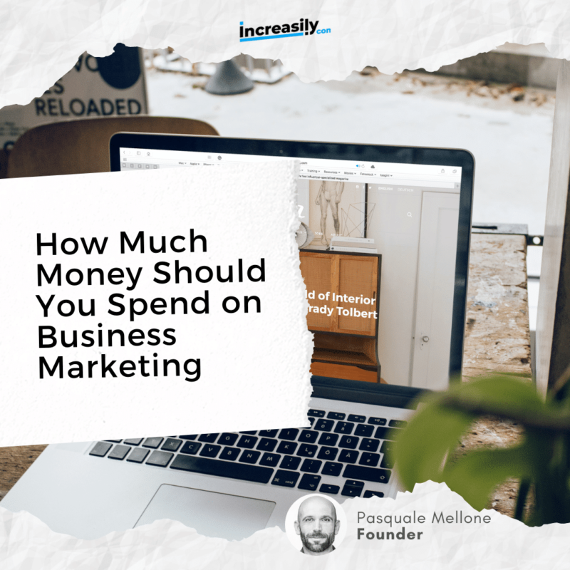 business marketing - how much money should you spend