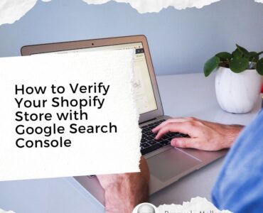 how to verify your shopify store with google search console