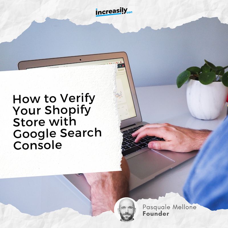 how to verify your shopify store with google search console