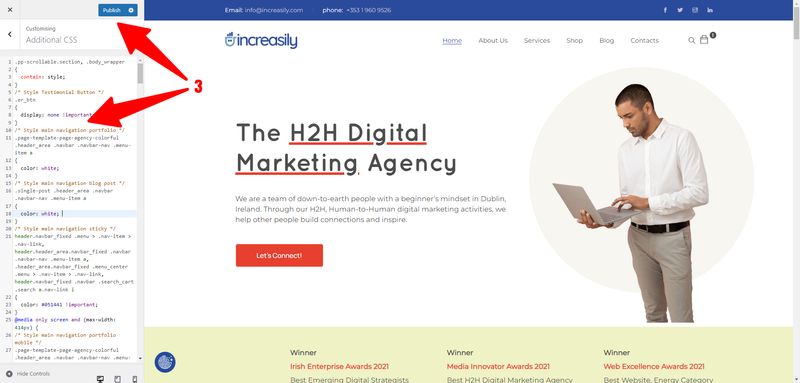 Customise Increasily – H2H Digital Marketing Agency in Dublin Ireland 1